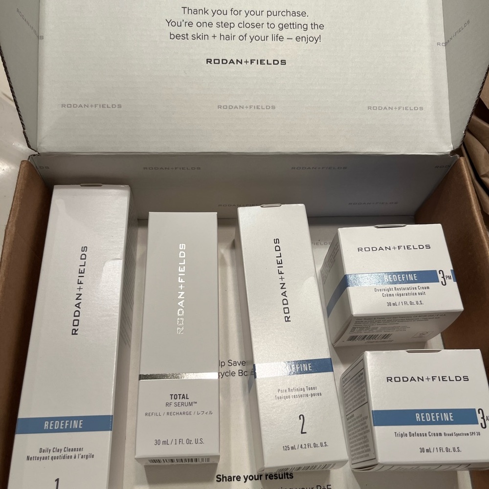 Rodan+Fields - Redefine and total RF serum set